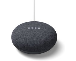 foto van Google Home Mini - Smart Speaker / Zwart / Nederlandse handleiding