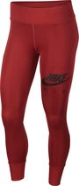 Nike W Nk Fast 7_8 Tght Air Gx Dames Sportlegging - Cedar/Black - Maat XS