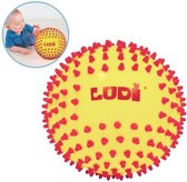 LUDI Sensorial bal tweekleurig - diameter 15 cm