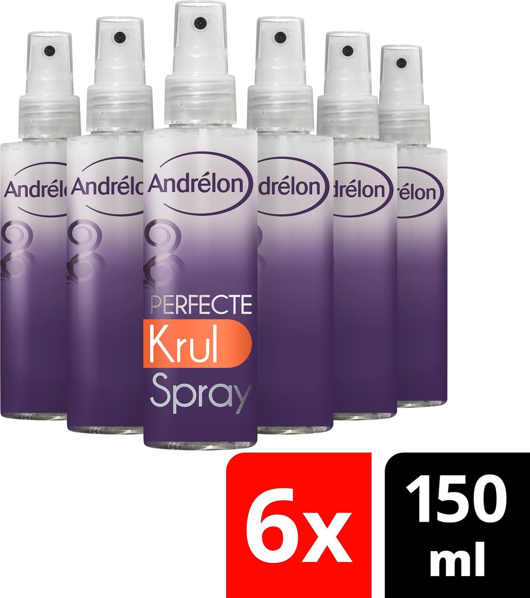 Andrélon Booster Perfecte Krul Haarspray - 6 x 150 ml - Voordeelverpakking  | bol.com