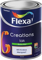 Flexa Creations - Lak Extra Mat - Mengkleur - Wit Krokus - 1 liter