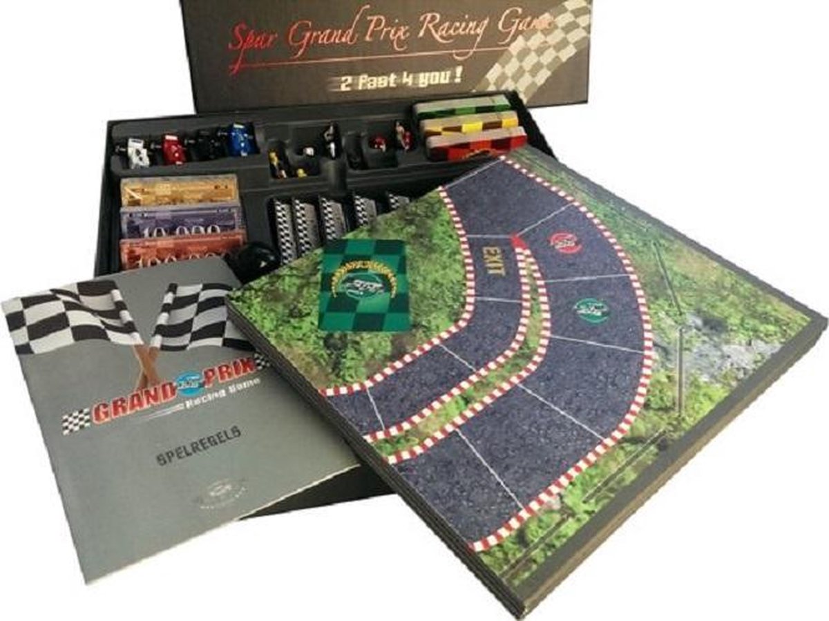 F1 Racing Table Game Grandprix Racing bordspel game F1 - 2 tot 4 spelers - Voor jong en oud ...