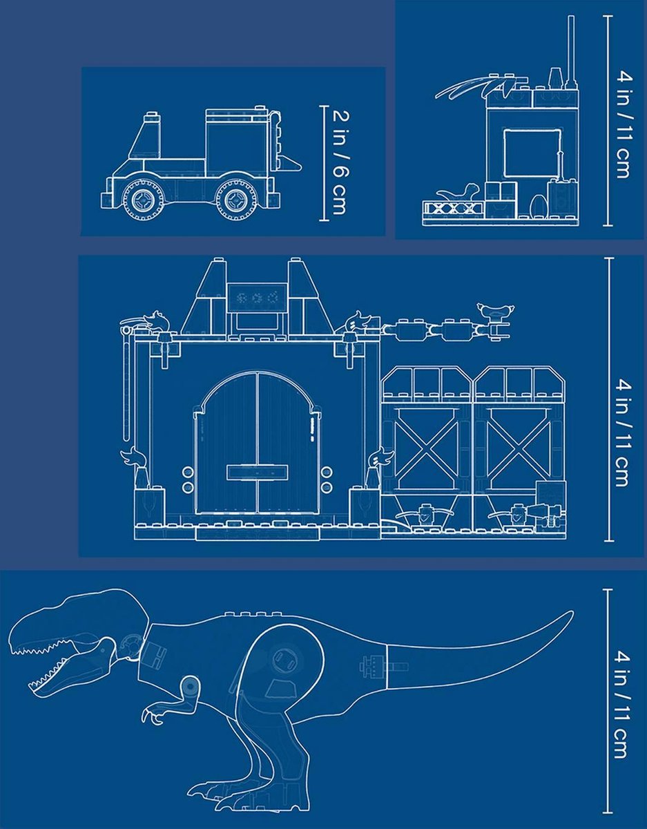 LEGO Toy Story 4 T. rex ontsnapping 10758 — afbeelding 18
