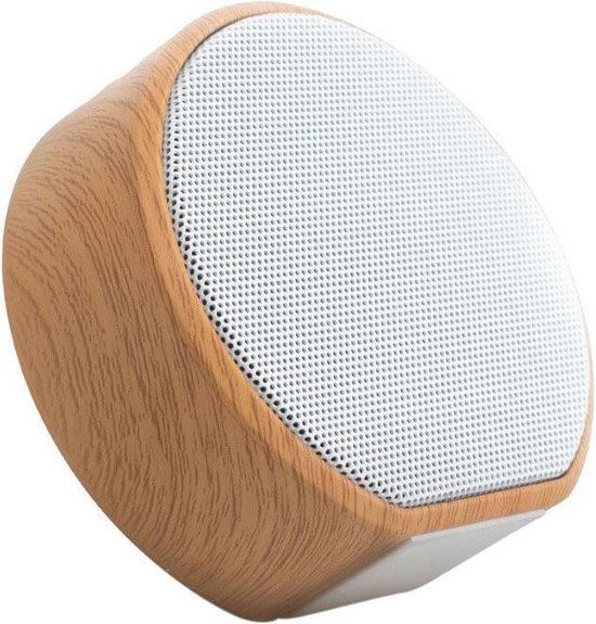 Woodsound bluetooth speaker - speakers - draadloze bluetooth speaker - muziek box... bol.com