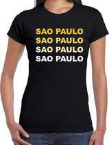 Sao Paulo / Brazilie t-shirt zwart voor dames M