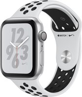 Apple Watch Series 4 Nike - Smartwatch - Zilver - 44mm