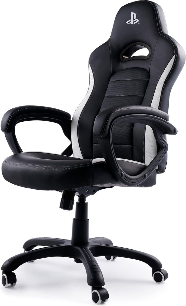 Nacon CH350ESS Gaming Stoel - Officieel gelicenseerde PlayStation stoel - Zwart/Wit