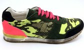 Miss Grant ST008B Camouflage- Sneakers Dames- Maat 39
