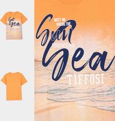 Tiffosi-jongens-t-shirt-Dude-kleur: oranje-maat 128