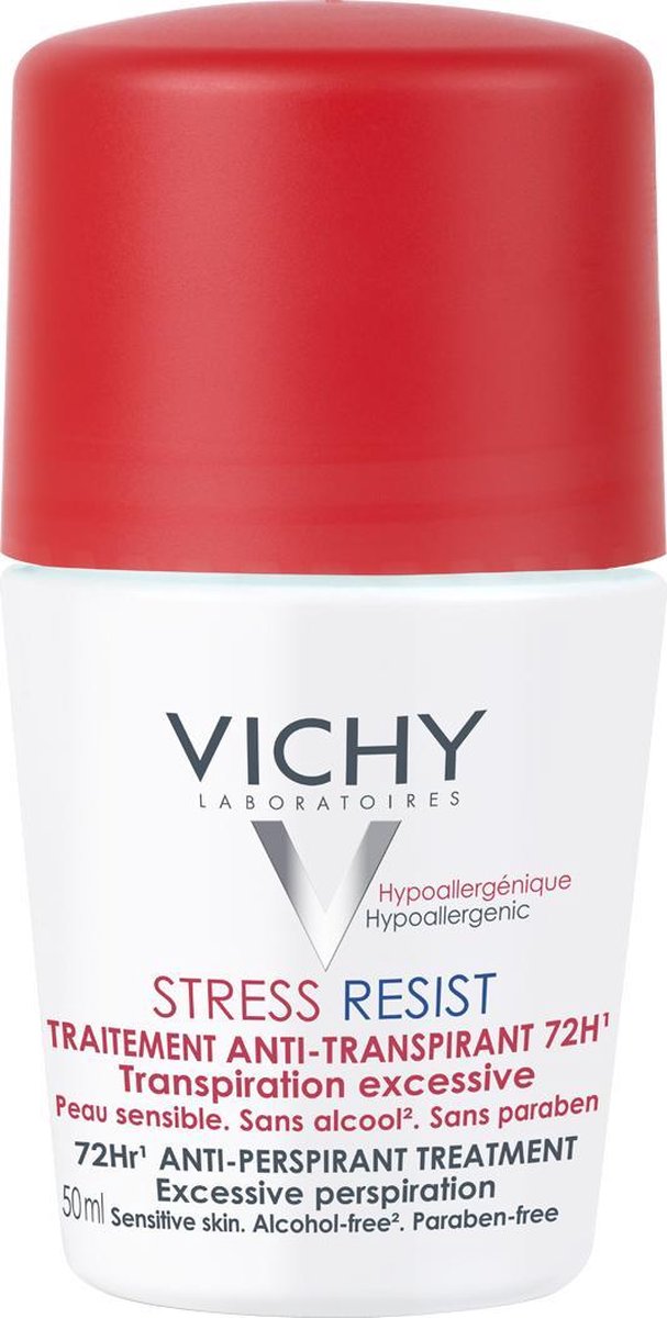 Goedkoopste Vichy Overmatige Transpiratie Deodorant Stress Resist 72u - Roller 50ml