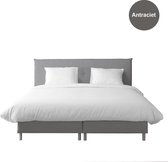 Mörgenn Boxspring Pollux - Complete boxspringset - Pocketvering - Licht antraciet - 160x200