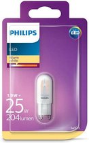 Philips 1.9W (25W) G9 Warm white Non-dimmable Capsule energy-saving lamp