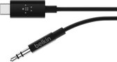 Belkin RockStar™ 3.5mm Audiokabel met USB-C™ Connector - 1,8 m - Zwart