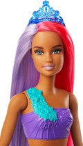 Barbie Dreamtopia Zeemeermin Roze en Paarse haren
