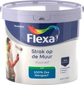 Flexa Strak op de muur - Muurverf - Mengcollectie - 100% Zee - 5 Liter