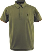 Chemise de travail Homme - Mascot Kreta Polo - Vert olive taille XL