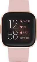 Fitbit Versa 2 - Smartwatch dames - Roze koper