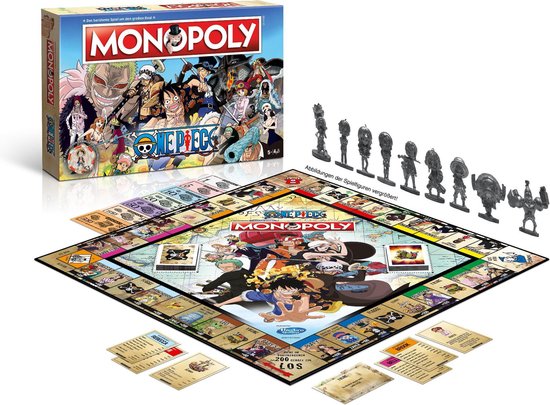 Thumbnail van een extra afbeelding van het spel Monopoly One Piece - Engelstalig Bordspel