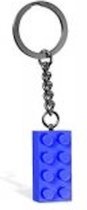 LEGO Classic Sleutelhanger Steen 2x4 Blauw