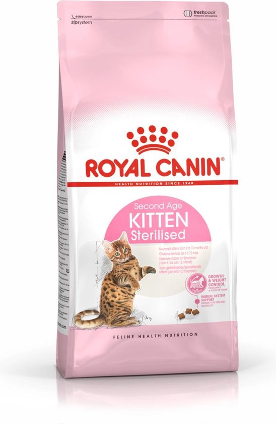 Royal Canin Kitten Sterilised - Kattenvoer - 2 kg | bol.com