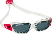 Phelps Tiburon Small - Zwembril - Volwassenen - Dark Lens - Transparant/Roze