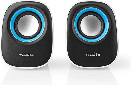 Enceinte PC Nedis - Système de haut-parleur - pour PC - Canal 2.1