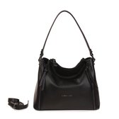 Luxe tas high Quality leather Lorenzo-Italy zwart