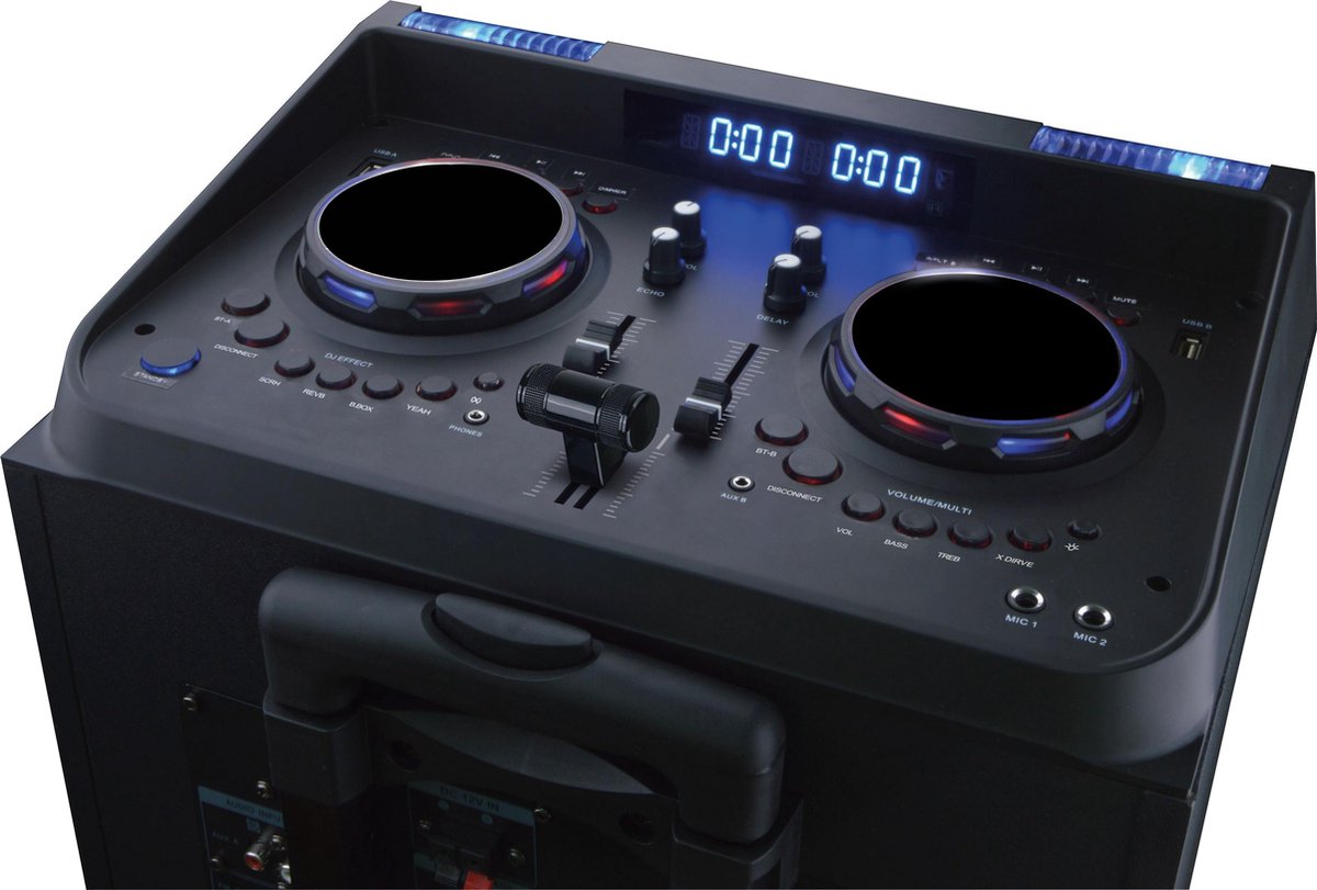 Noonday DJ Party Speaker Tower XXL | Bluetooth Speaker | LED Disco