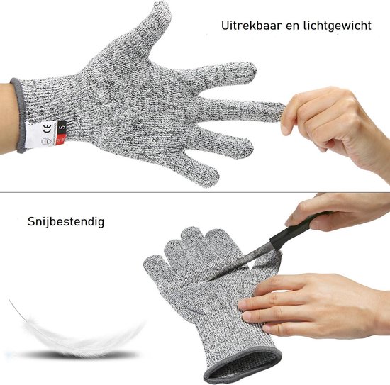 2019 Anti Snijhandschoenen - Keukenhandschoenen - Snijbestendige  handschoenen - Anti... | bol.com