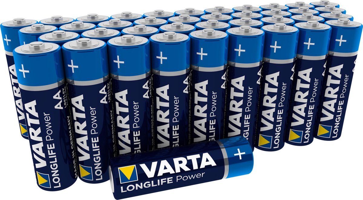 Varta Longlife Power AA Batterijen - 40 stuks - Varta