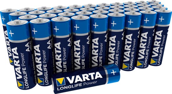 worm Acquiesce annuleren Varta Longlife Power AA Batterijen - 40 stuks | bol.com