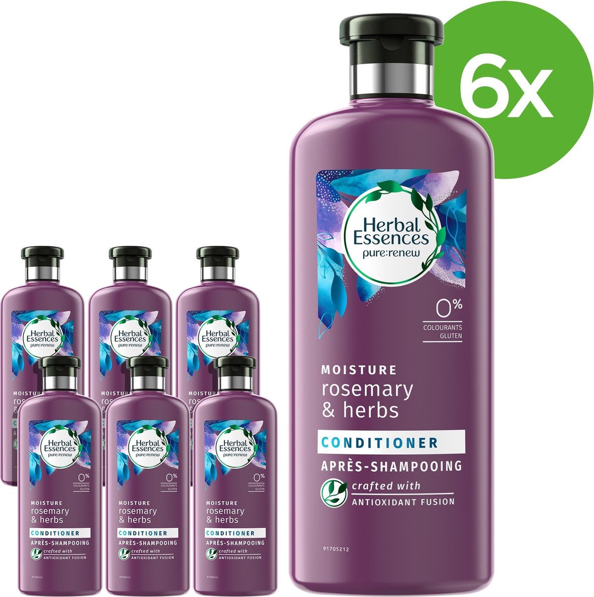 Herbal Essences Rosemary and Herbs Voordeelverpakking