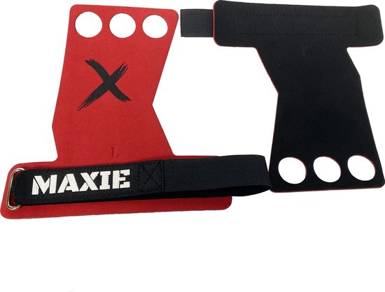 Maxie Fitness & CrossFit Grips - Sporthandschoenen - Leertjes - Gymnastics - Maat M - Maxie