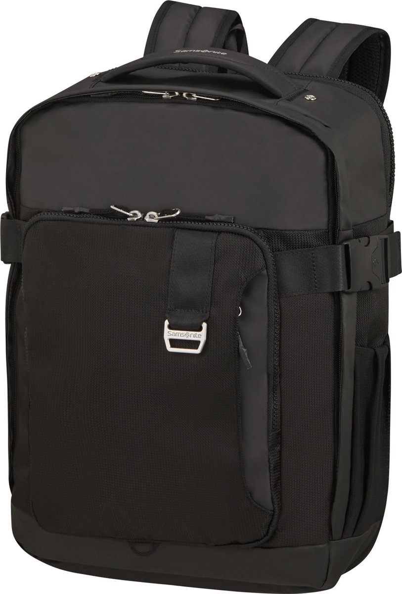 Samsonite Rugzak Met Laptopvak - Midtown Laptop Backpack L Uitbreidbaar Black