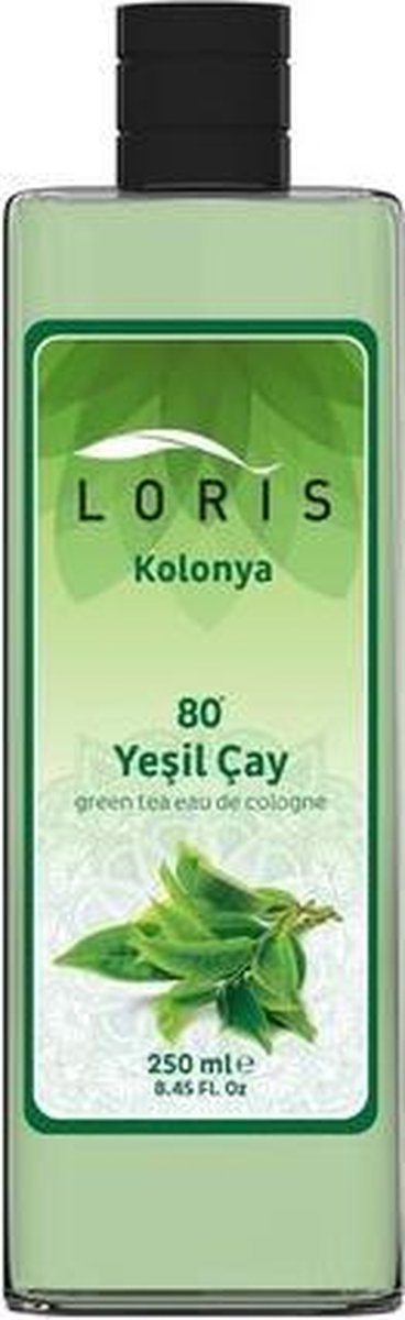 Loris Parfum - Green Tea - Turkse eau de cologne - Desinfecterend