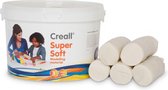 Pâte à modeler Creall Supersoft blanc