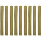 20 st Heklatten 100 cm FSC geïmpregneerd hout
