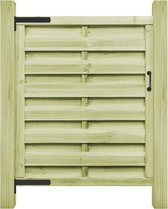 Poort 100x125 cm FSC geïmpregneerd grenenhout groen