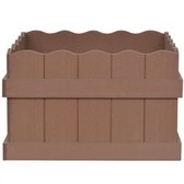 Plantenbak - HKC - Bruin - 40 x 40 x 25 cm (B x D x H)