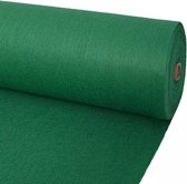 Tapijt effen 1x24 m groen