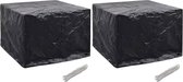 Tuinmeubelhoezen 2 st 8 ogen 122x112x98 cm