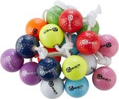 Laddergolf Bolas Soft – Professioneel – 3x2 Echte Golfballen - Officiële Lengte - Paars - Klasse en Geweldig