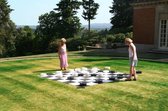 XXXL Giga Damspel (Checkers, 8x8 vakken) Spel zonder bord
