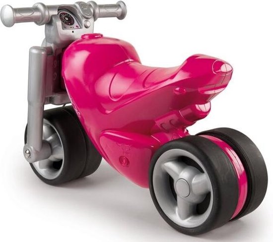 Anesthesie Geweldige eik vrijdag Smoby - Motorfiets ride-on roze Crossmotor Loopmotor | bol.com