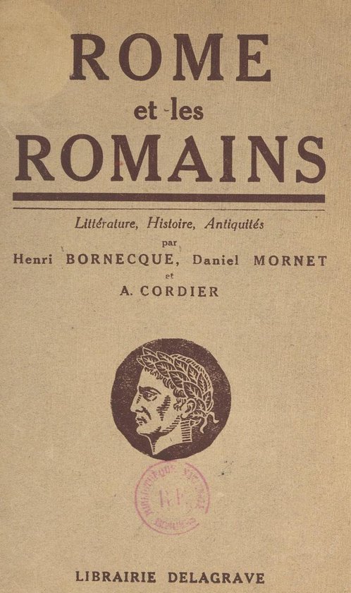 Rome et les Romains - cover