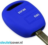Autosleutel Hoesje geschikt voor Lexus - SleutelCover - Silicone Autosleutel Cover - Sleutelhoesje Blauw