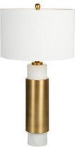 Bureaulamp White Cylinder (40 x 76 x 40 cm)
