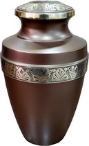 Urn Grecian brown - urn voor as - volwassene - 4076
