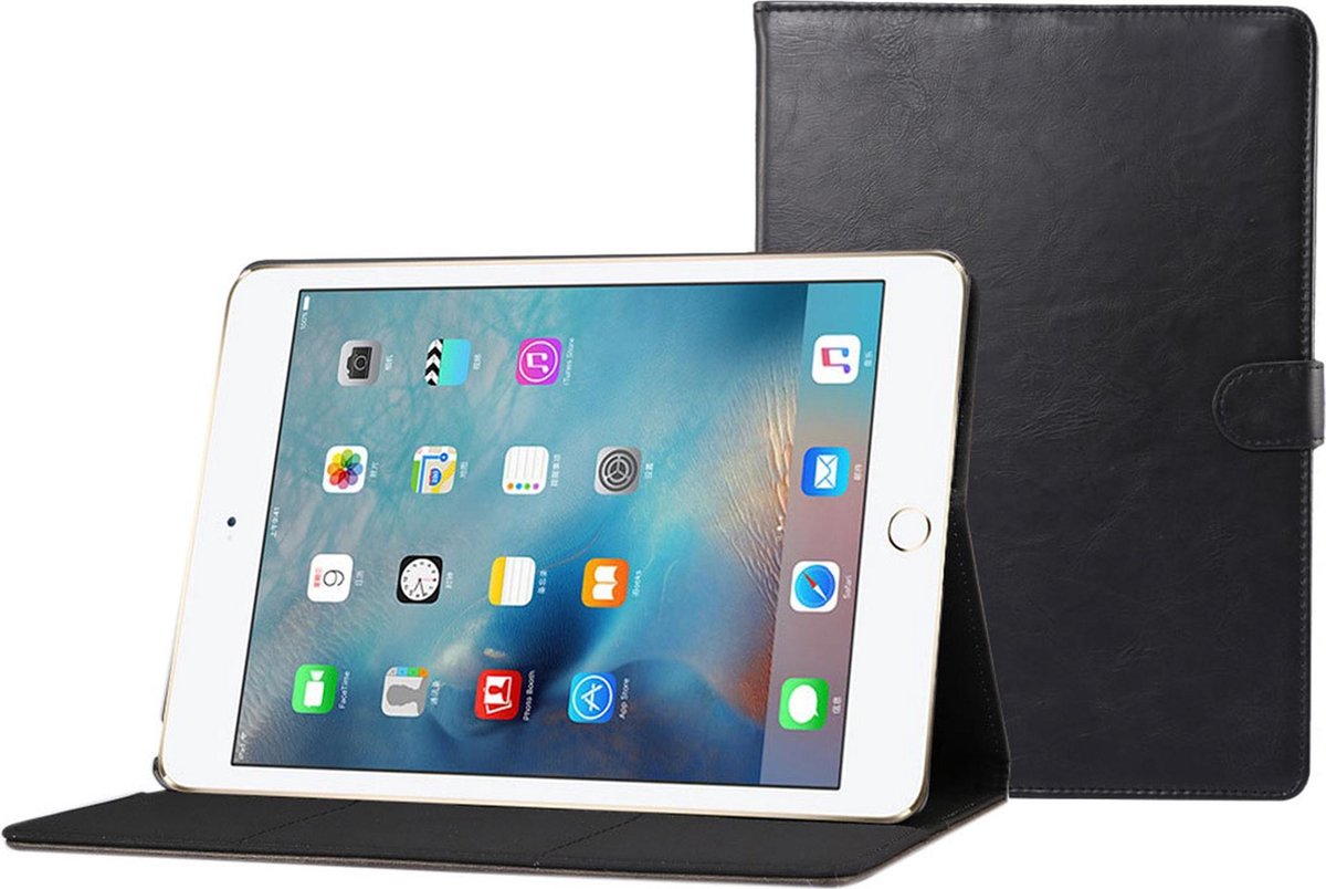 Dasaja leren hoes / case zwart geschikt voor iPad Air 2
