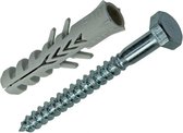 Plug Mea 5 Nylon Pluggen F+6Kt 10Mm + Houtdraadbout 502618
